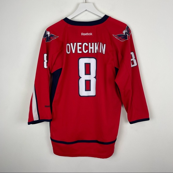 Washington Capitals “Alexander Ovechkin” Reebok Jersey Size L/XL - Picture 4 of 7